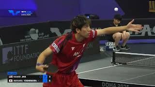 Kanak Jha vs Maharu Yoshimura | MS R64 | WTT Star Contender Doha 2025