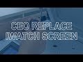 CEO lamination machine makes iwatch series 1 2 3 4 cracked LCD glass screen replacement be easier