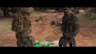 Predator: Hunting Grounds_　フレンドさんと野良で遊んで最後はナイフで切り合い😂