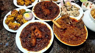 Ultimate Bihari Nonveg Heaven! Darbanga Machhi, Nawabi Meat, Murga Jhor, Kesar Chicken,Dal Pitha Etc