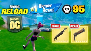 OG Fortnite Reload | High Kill Gameplay | Keyboard \u0026 Mouse