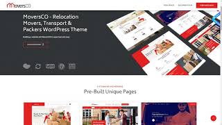 MoversCO - Movers amp Packers WordPress Theme
