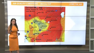 California Wildfire Forecast | August 21, 2020