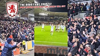 Boro Fans Go Completely Crazy As Middlesbrough Grab Last Minute Win Against Hull City At MKM Stadium