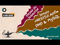 How to create a simple rest api in php | RESTful API With PHP & MySQL