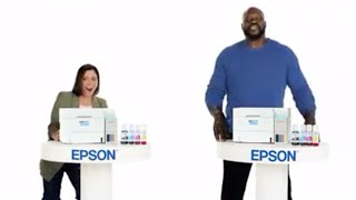 Home Printer | Refillable Printer | Shaq & Epson EcoTank Printer 🖨️