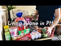 LIVING ALONE IN THE PHILIPPINES: Adulting - Grocery, Restocking and cooking