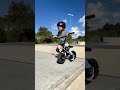 4yr old lands one hander on fat boy mini bmx