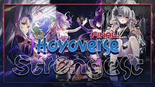 Strongest Hoyoverse characters