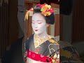 黒紋付き姿の芸舞妓さんが素敵 京都 舞妓