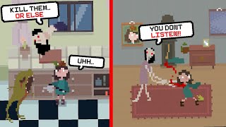 MY NEW NEIGHBOR WANTS TO GET RID OF "THEM" BEFORE DADDY GETS HOME TONIGHT | House (New Ending)