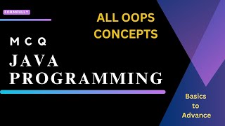 Java Programming | All oops concept MCQ | Basics to Advanced | Complete Java MCQ series | Wings 1