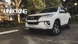 The 2017 Toyota Fortuner 2.4 G (Go Flat Out Unboxing)