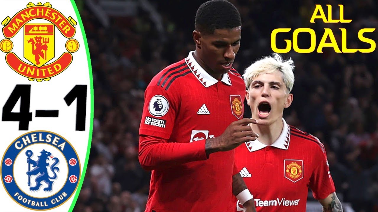 Man Utd Vs Chelsea 4-1 - All Goals & Highlights - 2023 HD - Win Big Sports