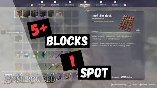 Enshrouded Tips | 5 Popular Building Blocks in ONE location