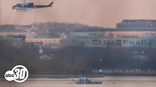 No survivors expected in DC midair crash between American Airlines jet, helicopter