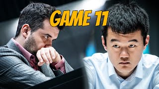 Nepomniachtchi-Ding World Chess Championship Match 2023 || Game 11