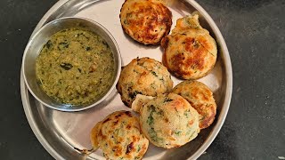 Instant Rava Appe(सूजी और हरी सब्जियों से बना हेल्दी नास्ता)