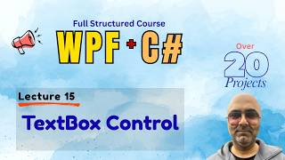 TextBox Control In WPF | WPF Course for Beginners