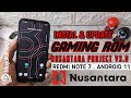 Cara Instal & Update Custom Rom NUSANTARA PROJECT V3.0 di Xiaomi Redmi Note 7 Dengan Android 11