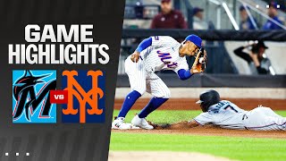 Marlins vs. Mets Game Highlights (6/11/24) | MLB Highlights