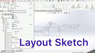 Solidworks Layout Sketch -1