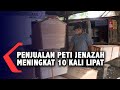 Berkah Pandemi Bagi Pengrajin Peti Jenazah