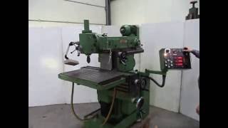 Milling machine Mikron WF3SA demonstrated