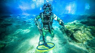 Metal Detecting Underwater Reveals Stunning Finds!
