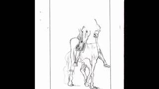 Drawing on the Right Side of the Brain: German Horse and Rider Exercise