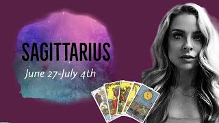 SAGITTARIUS:  An Apology, but there’s a red flag.  Be Careful.  June 27-July 4 🦋