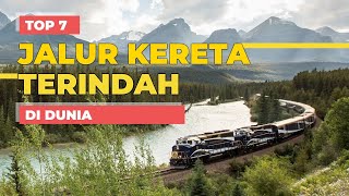 Bikin takjub!! Jalur Kereta Api Terindah dan Terkeren Di Dunia !!!