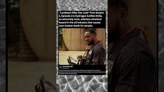 "Landman Killer Gas Leak" from Season 2, Episode 3 is Hydrogen Sulfide (H2S)