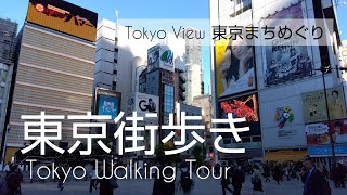 【4K】東京を散策 新橋から大手町まで歩く  Walking Tour - Shinbashi to Otemachi.