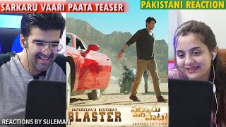 Pakistani Couple Reacts To Sarkaru Vaari Paata Birthday Blaster | Mahesh Babu | Keerthy Suresh