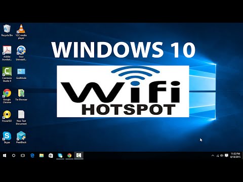 How To Turn Windows 10 Computer Into a Wi-Fi Hotspot How To Turn Windows 10 Computer Into a Wi-Fi Hotspot