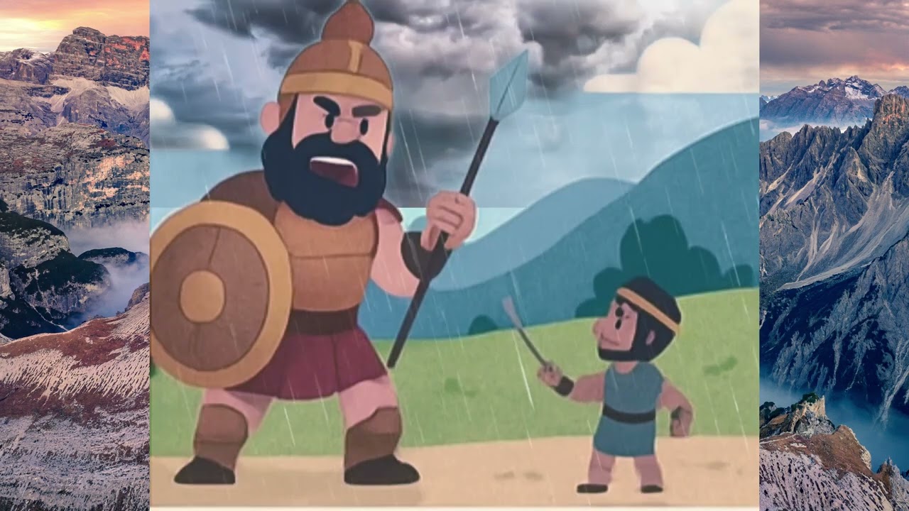 David And Goliath God Helps The Brave Animated Bible Story For Kids