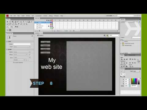 How to Create an Adobe Flash Web Site How to Create an Adobe Flash Web Site