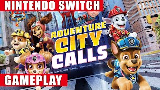 PAW Patrol The Movie: Adventure City Calls Nintendo Switch Gameplay