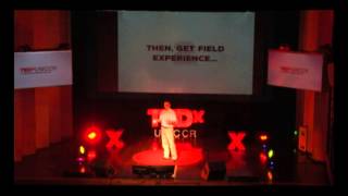 Making it as  international development & humanitarian aid professional | Stephen Ladek | TEDxUWCCR