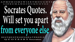 Brilliant Socrates Quotes at every step of life | Which will set you apart from everyone else
