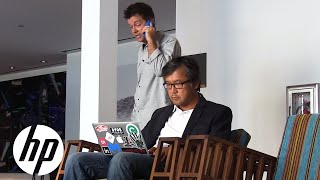 Jack Vale Visual Hacking Prank Video | HP Sure View | HP