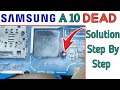 Samsung a10 dead short solution||Samsung a10 dead solution