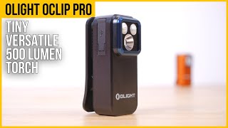 Olight Oclip Pro Review | Tiny 500 Lumen Clip EDC Torch | Perfect Gift