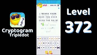 Cryptogram Tripledot Level 372 Answer | SolutionGuruji