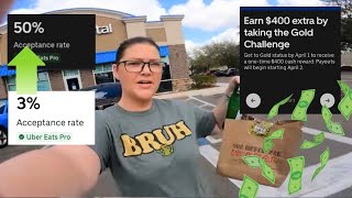 Uber Eats will Pay Me $400 to RAISE my Acceptance Rate! (Part 1)