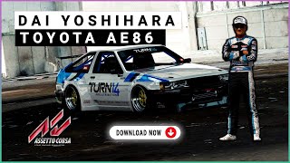Dai Yoshihara's Toyota AE86 R / Assetto Corsa / Futo Drift Masters
