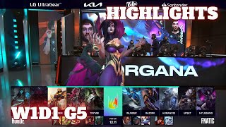 RGE vs FNC - Highlights | Week 1 Day 1 S12 LEC Summer 2022 | Rogue vs Fnatic W1D1
