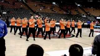 CWTA Raptors Pre-Game Performance 2013