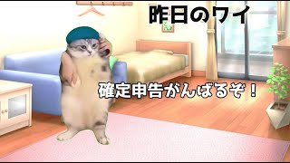 28歳フリーター300万借金返済物語36日目～猫ミームと確定申告～